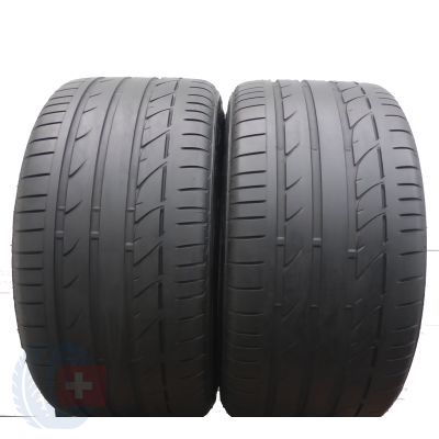2 x BRIDGESTONE 295/35 ZR20 105Y XL Potenza S001 Lato 4.7-5mm