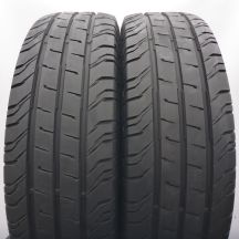 4. Opony 205/75 R16C 4x CONTINENTAL 113/111R ContiVanContact 200 Letnie 2020, 2022 8mm
