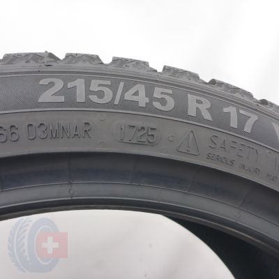 2. Opony 215/45 R17 2x SEMPERIT 91V XL Speed-Grip 5 Zimowe 2025 8,2mm