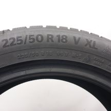 4. Opony 225/50 R18 2x CONTINENTAL 99V XL WinterContact TS870P Zimowe 2022 6,8mm
