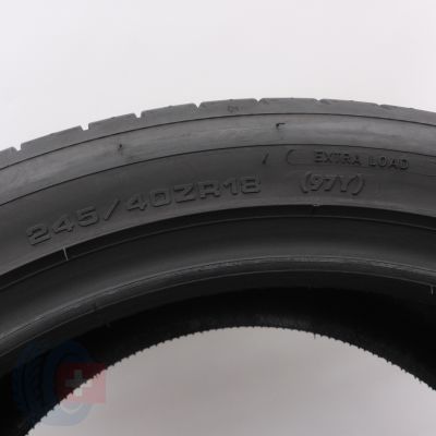 5. Opony 245/40 R18 4x DUNLOP 97Y XL Sport Maxx RT2 Letnie 2017 6,8-7mm
