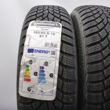2. Opony 165/65 R15 2x CONTINENTAL 81T WinterContact TS870 Zimowe 2023