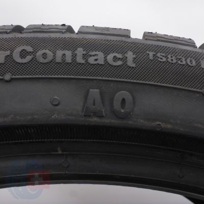 8. Opony 255/35 R20 2x CONTINENTAL 97W XL AO ContiWinterContact TS830P Zimowe 2022 Nieużywane 