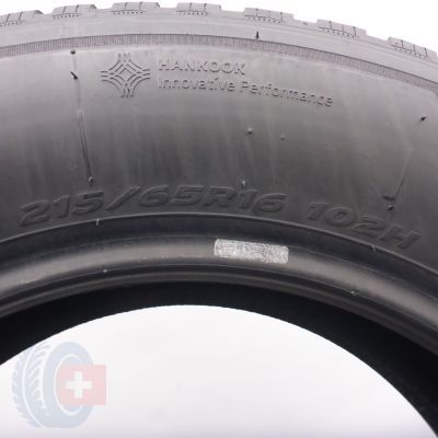 5. Opony 215/65 R16 2x HANKOOK 102H XL Winter ICept Rs3 Zimowe 2022 7,2mm