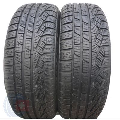 2 x PIRELLI 205/55 R17 91H Sottozero Winter 210 SerieII RunFlat BMW Zima 2016 7,8mm Jak Nowe