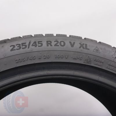 7. Opony 235/45 R20 4x CONTINENTAL 100V XL WinterContact TS 870 P Zimowa 2025 8,8mm