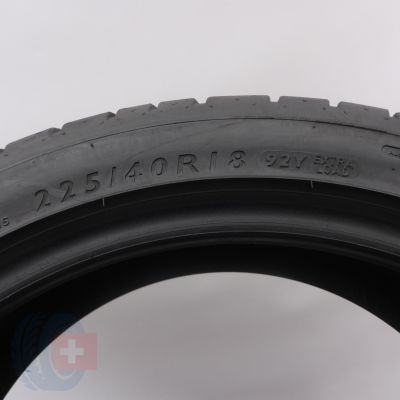 5. Opony 225/40 R18 2x DUNLOP 92Y XL Sport Maxx RT A01 Letnie 2021 6,2-6,5mm