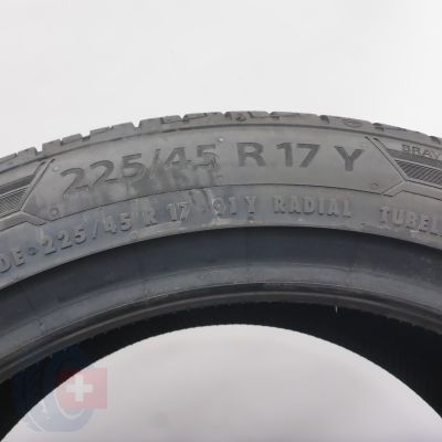 6. Opony 225/45 R17 4x BARUM 91Y Bravuris 5HM Letnie 2024