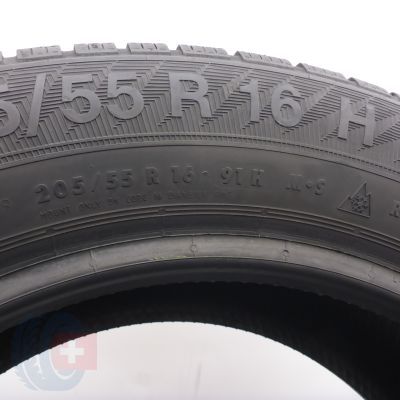 5. Opona 205/55 R16 1x GISLAVED 91H Euro Frost 6 Zimowa 2023 7mm