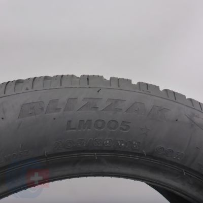 5. Opony 205/60 R18 2x BRIDGESTONE 99H Blizzak LM005 BMW  Zimowe 2024 7,8mm