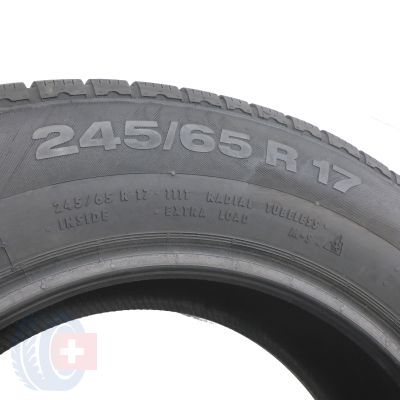 4. 1 x CONTINENTAL 245/65 R17 111T XL CrossContact Winter Zima 7mm