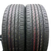 4. Opony 215/60 R17 4x CONTINENTAL 96H EcoContact 6 Letnie 2020 Jak Nowe