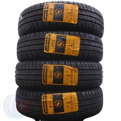 4 x CONTINENTAL 155/60 R15 74T ContiEcoContact 3 Lato 2011, 2012 Nieużywane 