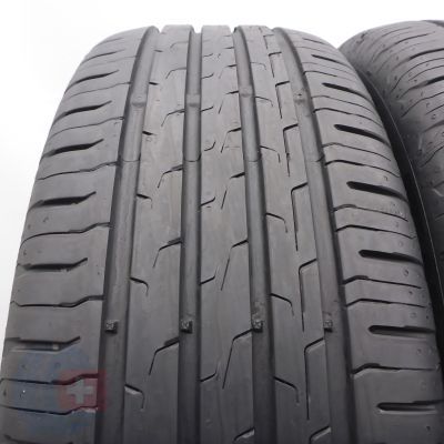 2. Opony 205/60 R16 4x CONTINENTAL 92H EcoContact6 Letnie 2023 6-6,3mm