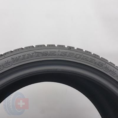 10. Opony 225/40 R18 2x DUNLOP 92V XL WinterSport 5 Zimowe 2023 7,9-8mm