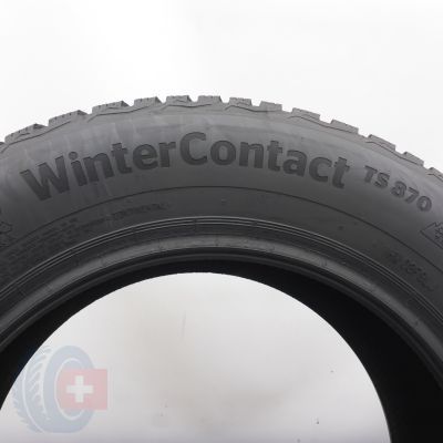 6. Opony 195/65 R15 2x CONTINENTAL 91T WinterContact TS870P Zimowe 2024 7-7,2mm