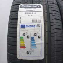 3. Opony 215/60 R19 4x CONTINENTAL 93T EcoContact 6 SEAL Letnie 2023 