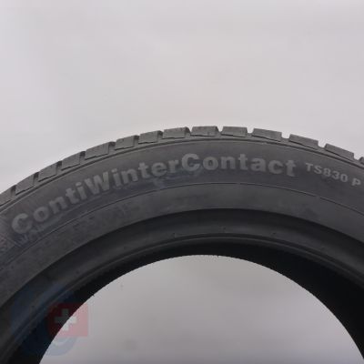 6. Opony 255/50 R19 2x CONTINENTAL 107V ContiWinterContact TS 830 P BMW RFT Zimowe 2015 