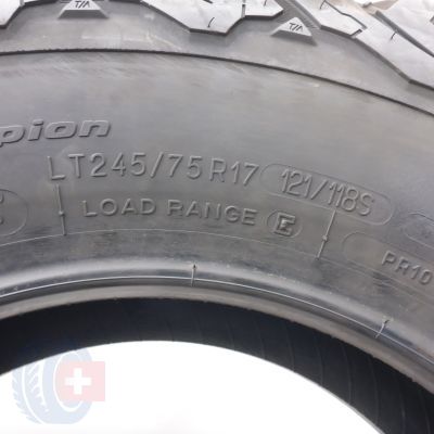 6. Opony 245/75 R17 2x BFGOODRICH 121/118S LT All Terrain T/A K02 Baja Wielosezonowe 2020