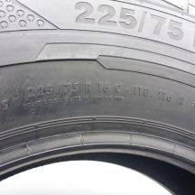 6. Opony 225/75 R16C 2x CONTINENTAL 118/116R  ContiVanContact 100 Letnie 2022