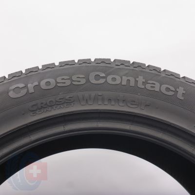 7. Opony 235/55 R19 2x CONTINENTAL 101H AO CrossContact Winter Zimowe 2022 7,2mm