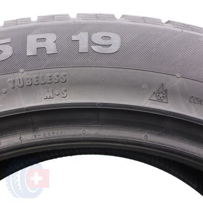 2. Opony 235/55 R19 2x CONTINENTAL 101H CrossContact Winter AO zimowe 7-7,8mm 2022