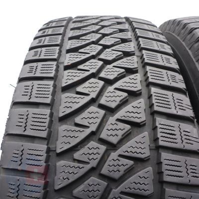 3. Opony 225/75 R16C 2x BRIDGESTONE 121/120R Blizzak W810 Zimowe 2018 8,2-7,5mm