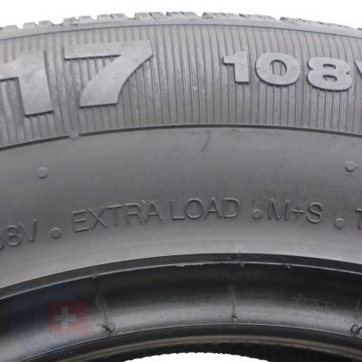 7. 2 x CONTINENTAL 235/65 R17 108V XL 4x4 Contact M+S Lato 7mm