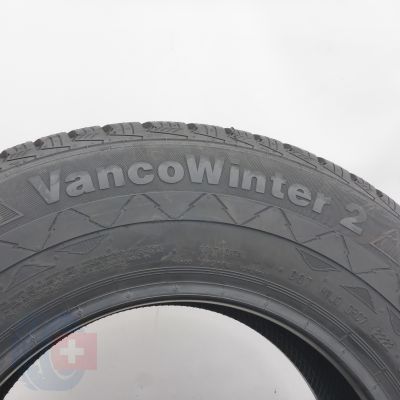 6. Opony 195/80 R14C 2x CONTINENTAL 106/104Q  VancoWinter 2 Zimowe 2022 