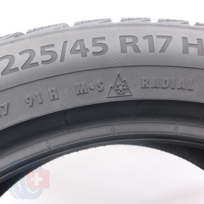 6. Opony 225/45 R17 2x BARUM 91H Polaris 5 Zimowe 2018 7-7,2mm 