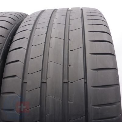 3. Opony 255/35 R19 2x PIRELLI 96Y XL PZero RunFlat Letnie 2019, 2023 6,2-6,6mm