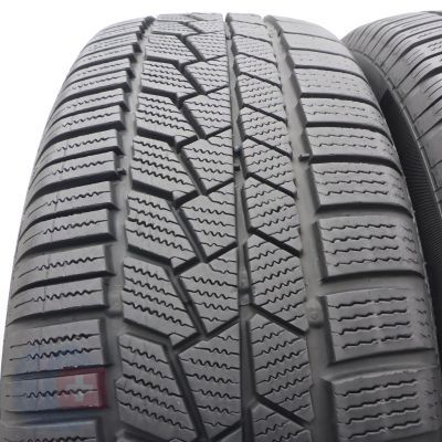 2. Opony 205/60 R16 2x CONTINENTAL 96H XL WinterContact Ts860S RunFlat BMW Zimowe 2022, 2024 7,8mm