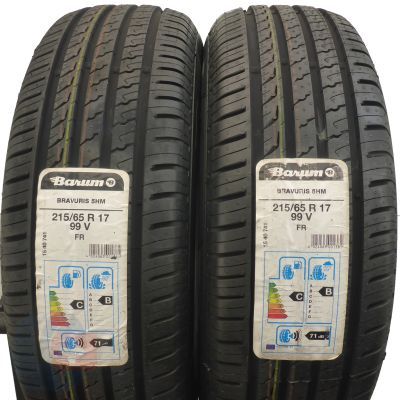 5. 4 x BARUM 215/65 R17 99V Bravuris 5HM Lato 2019 JAK NOWE NIEUŻYWANE 