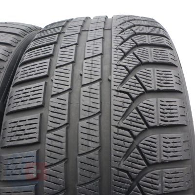 4. Opony 245/45 R18 2x PIRELLI 100V XL P Zero Winter zimowe 6-6,7mm 2019/21