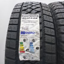 2. Opony 235/65 R16C 2x BRIDGESTONE 115/113R Blizzak W810 Zimowe 2023     