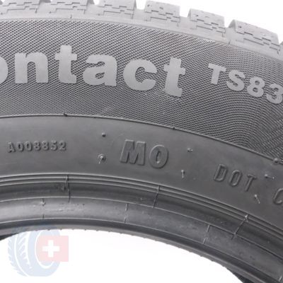 6. Opony 195/65 R15 2x CONTINENTAL 91T MO ContiWinterContact TS830P Zimowe 2023 7,8-8mm