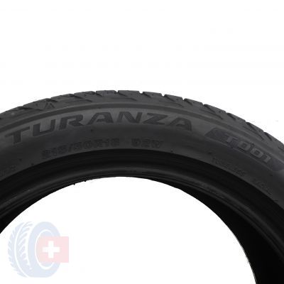 5. 2 x BRIDGESTONE 215/50 R18 92W Turanza T001 Lato DOT19/18 7-7,5mm