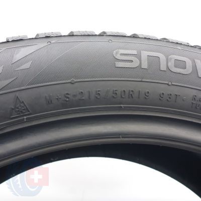5. Opona 215/50 R19 1x NOKIAN 93T Snowproof 2 Zimowa 2023 7,2mm