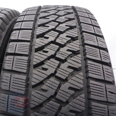 2. Opony 225/65 R16C 4x BRIDGESTONE 112/110R  Blizzak W810 Zimowe 2018/19/20 10,8-10mm