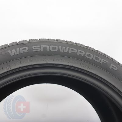 7. Opony 245/45 R18 2x NOKIAN 100V XL WR Snowproof P Zimowe 2023 6,2-7mm