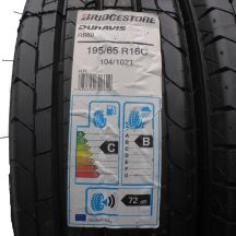 2. 4 x BRIDGESTONE 195/65 R16 C 104/102T Duravis R660 Lato 2018 
