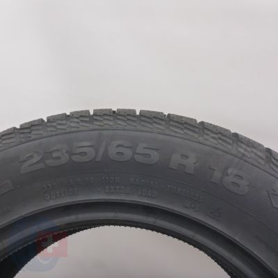 6. Opony 235/65 R18 4x CONTINENTAL 110H XL ContiCrossContact Winter Zimowe 2022 Nieużywane