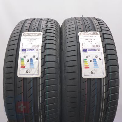 3. Opony 225/55 R19 4x CONTINENTAL 99V PremiumContact 6 Letnie 2024