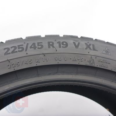 4. Opona 225/45 R19 1x CONTINENTAL 95V XL WinterContact TS 870 P Zimowa 2022 7,8mm