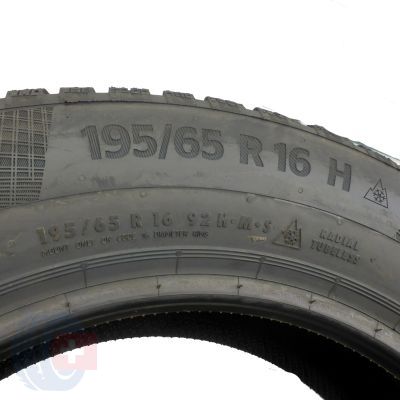 7. 4 x CONTINENTAL 195/65 R16 92H Winter Contact TS 860 Zima 2018 
