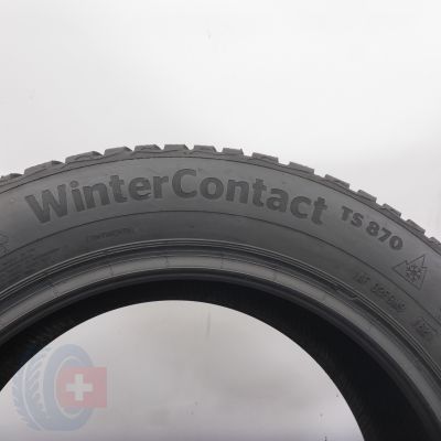 5. Opona 205/55 R16 1x CONTINENTAL 91T WinterContact Ts870 Zimowa 2021 8mm