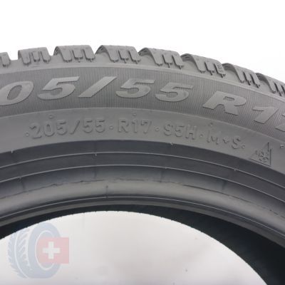 6. Opony 205/55 R17 2x PIRELLI 95H XL Cinturato Winter 2 Zimowe 2024 8,6-8,5mm 