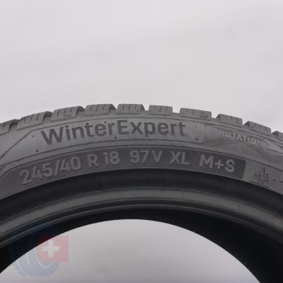 6. Opony 245/40 R18 2x UNIROYAL 97V XL WinterExpert Zimowe 2024 8,2mm