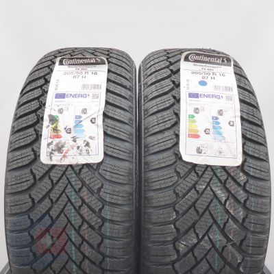 Opony 205/50 R16 2x CONTINENTAL 87H WinterContact TS 860 Zimowe 2022 