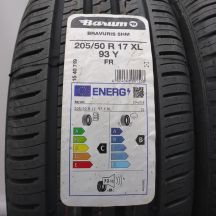 2. Opony 205/50 R17 4x BARUM 93Y XL Bravuris 5HM Letnie 2023 Nieużywane